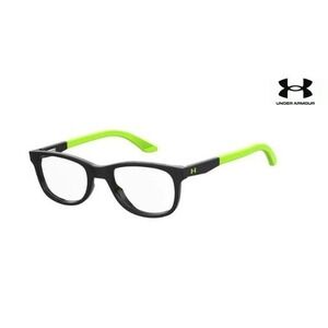 Under Armour UA 9002 Children's Eyeglass Frames - Black / Neon Green - 50-16-130